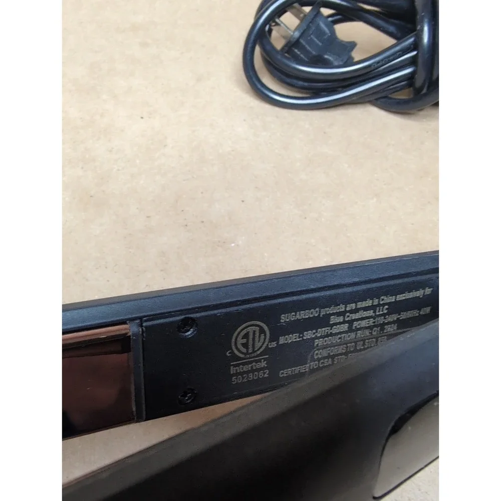 Sugarboo Digital Styler Straightener Rose Gold 1
